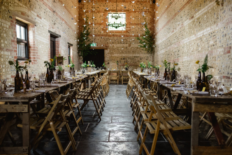 Barn Table setting