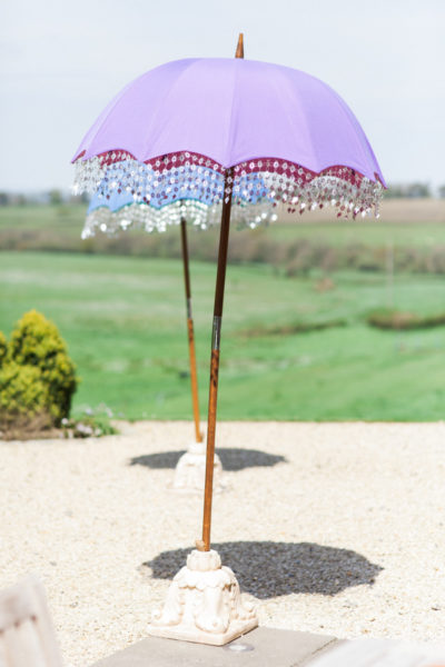 Indian Umbrella in the garden