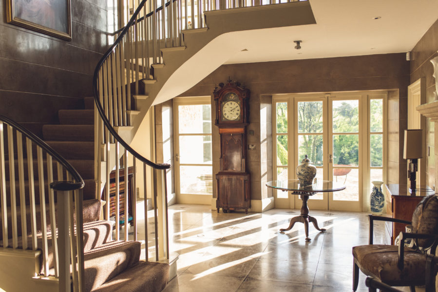 Modern farm interior