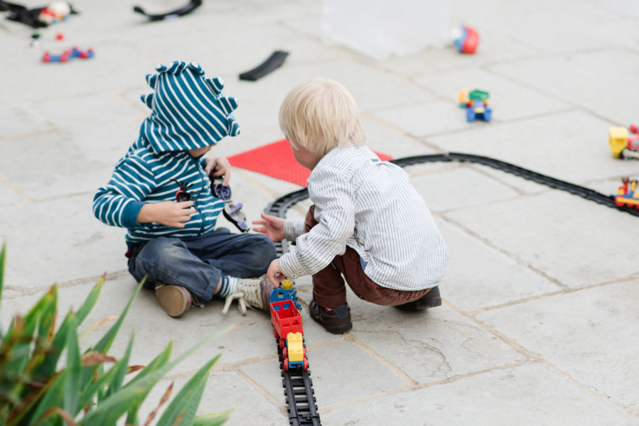 Children playing